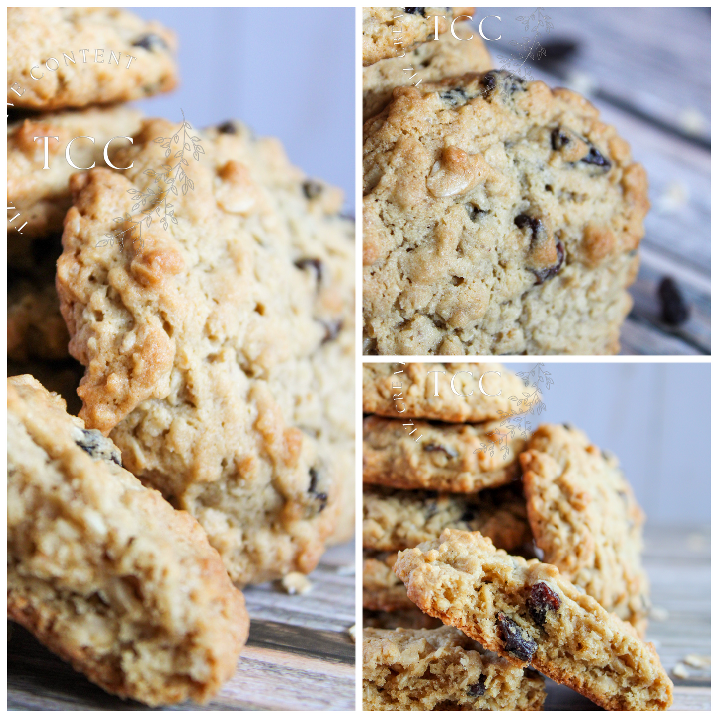Yummy Gluten-Free Raisin Oatmeal Cookies Recipe (Set 5) - Tiz Creative Content
