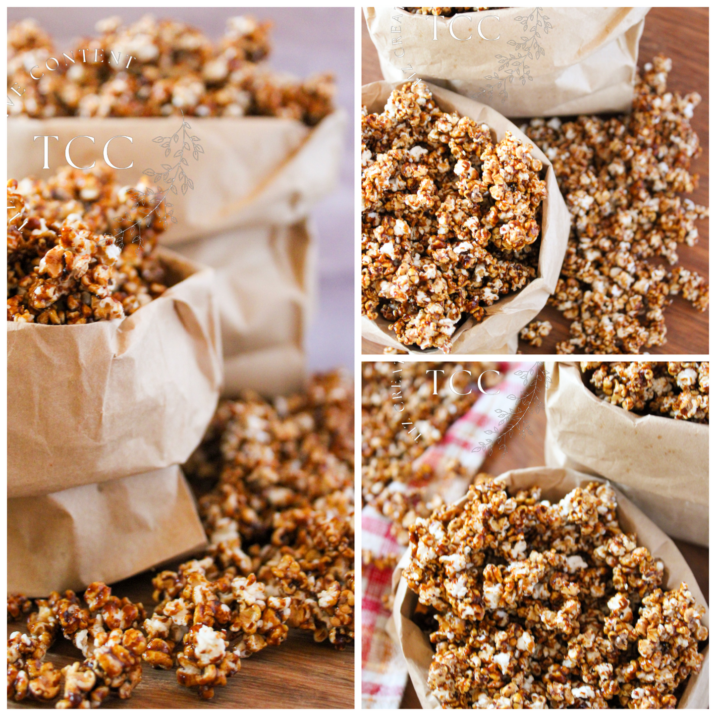 Spiced Caramel Popped Sorghum Recipe (Set 3) - Tiz Creative Content