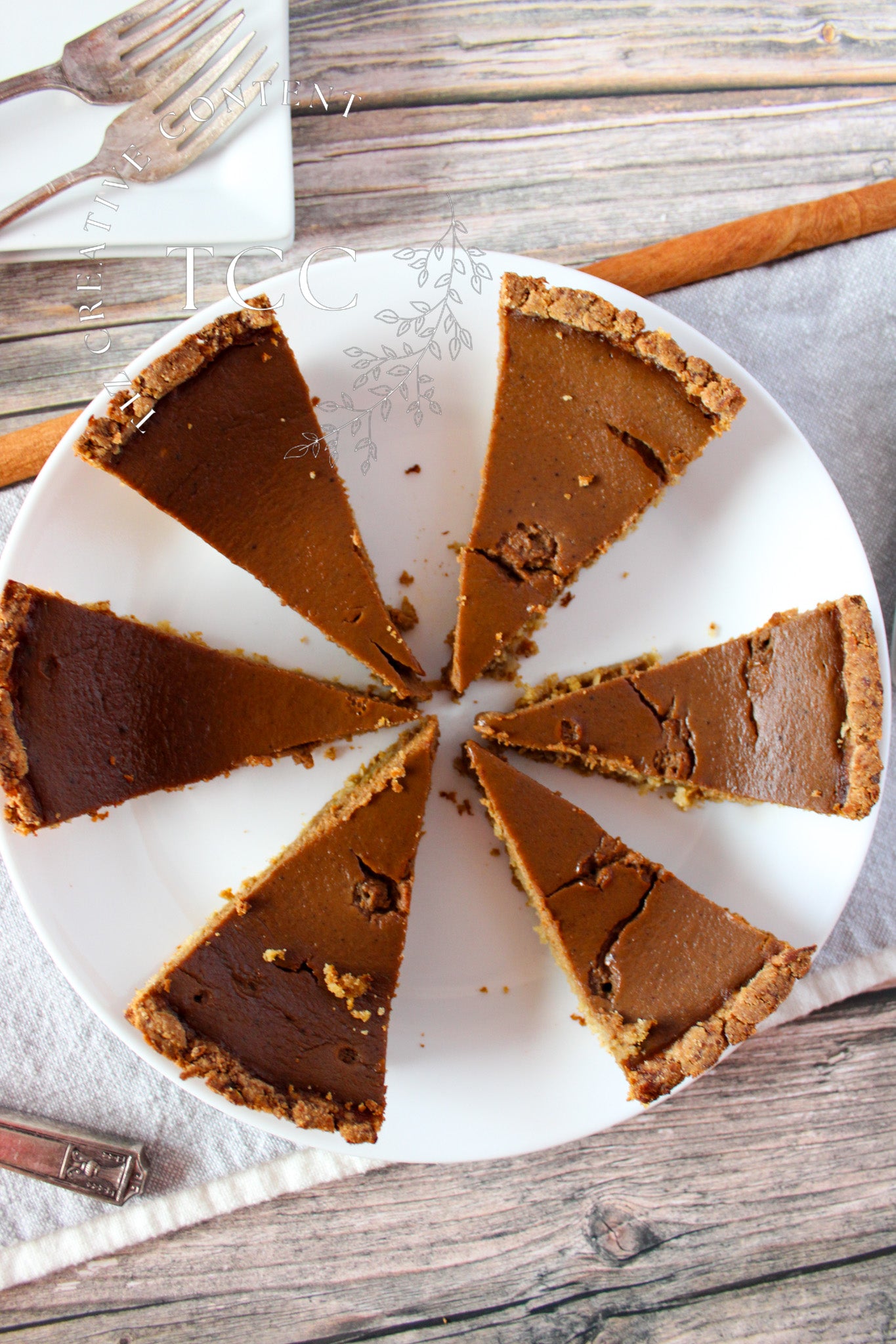 Gluten-free Coconut Pumpkin Pie Recipe (Set 2) - Tiz Creative Content