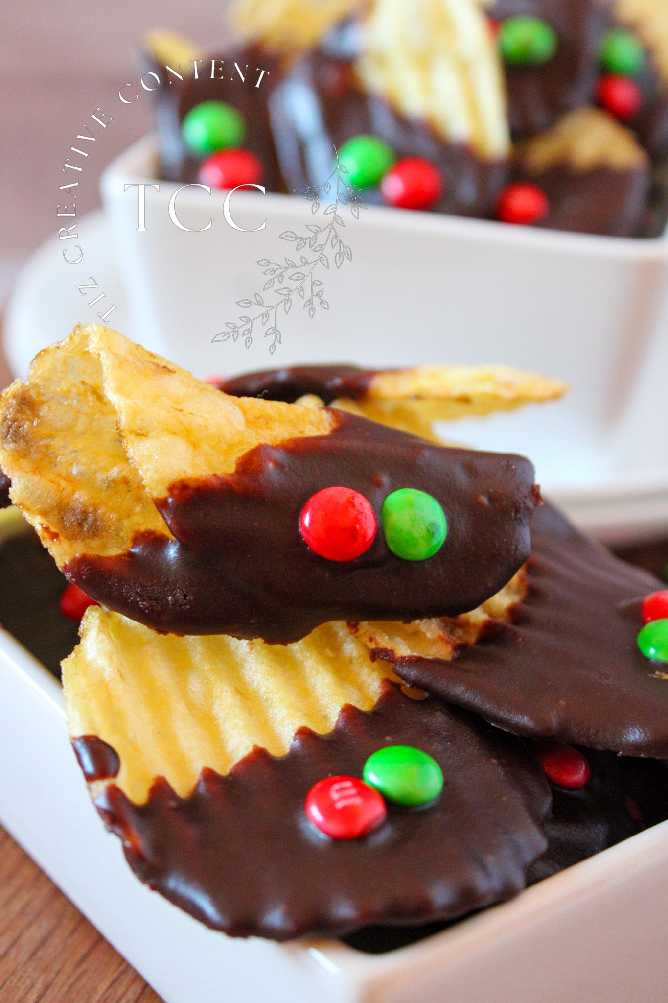 Chocolate Covered M+M Chips Recipe (Set 2) - Tiz Creative Content