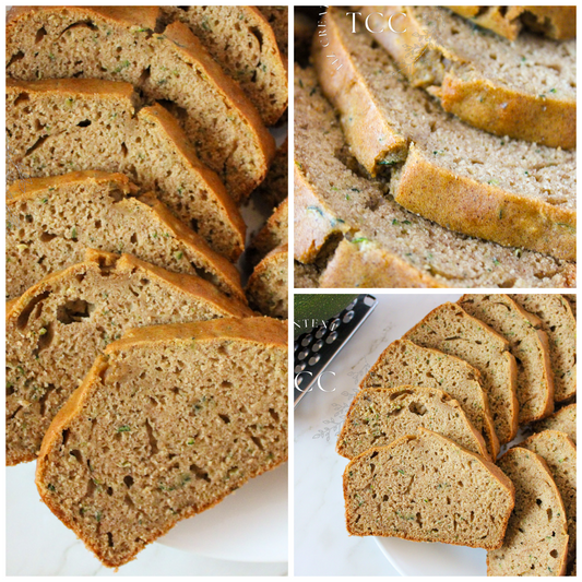 Amazingly Moist Gluten-Free Zucchini Bread Recipe (Set 2) - Tiz Creative Content