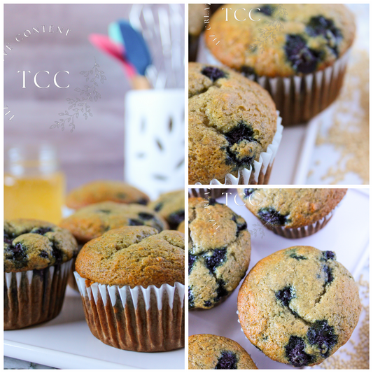 Gluten-Free Alaskan Blueberry Muffin Recipe (Set 2) - Tiz Creative Content