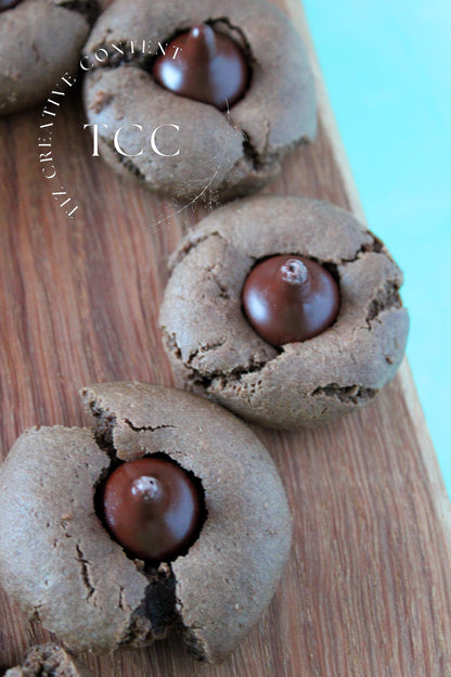 Gluten-free Mint Chocolate Kiss Blossoms Recipe (Set 2)