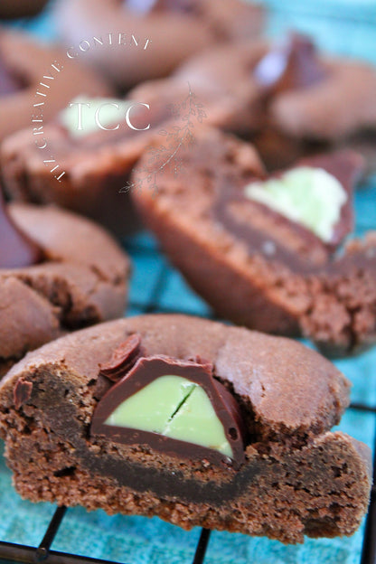 Gluten-free Mint Chocolate Kiss Blossoms Recipe (Set 5)