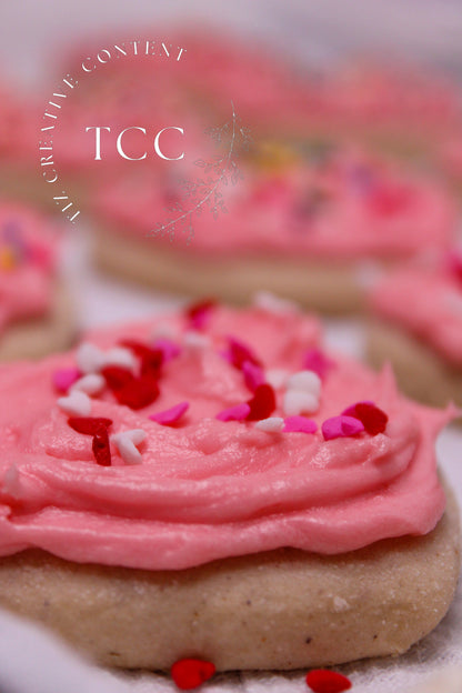 Gluten-Free Heart Frosted Cookies Recipe (Set 1)