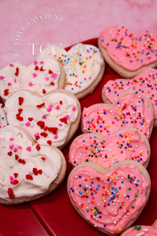 Gluten-Free Heart Frosted Cookies Recipe (Set 2)