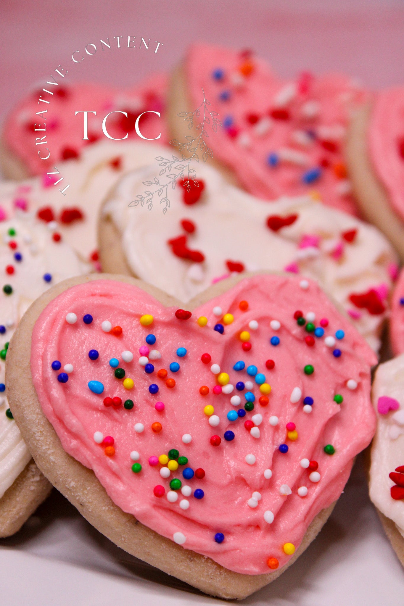 Gluten-Free Heart Frosted Cookies Recipe (Set 3)