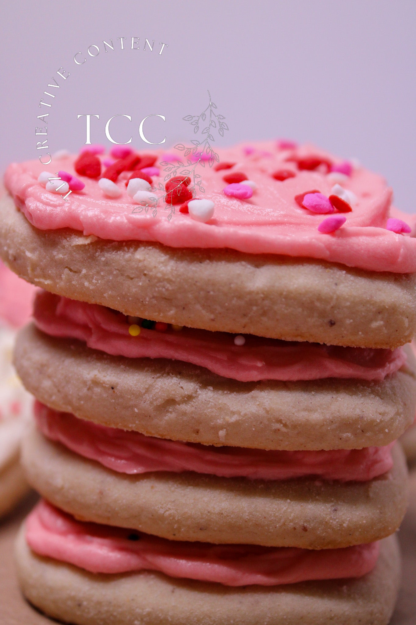 Gluten-Free Heart Frosted Cookies Recipe (Set 3)