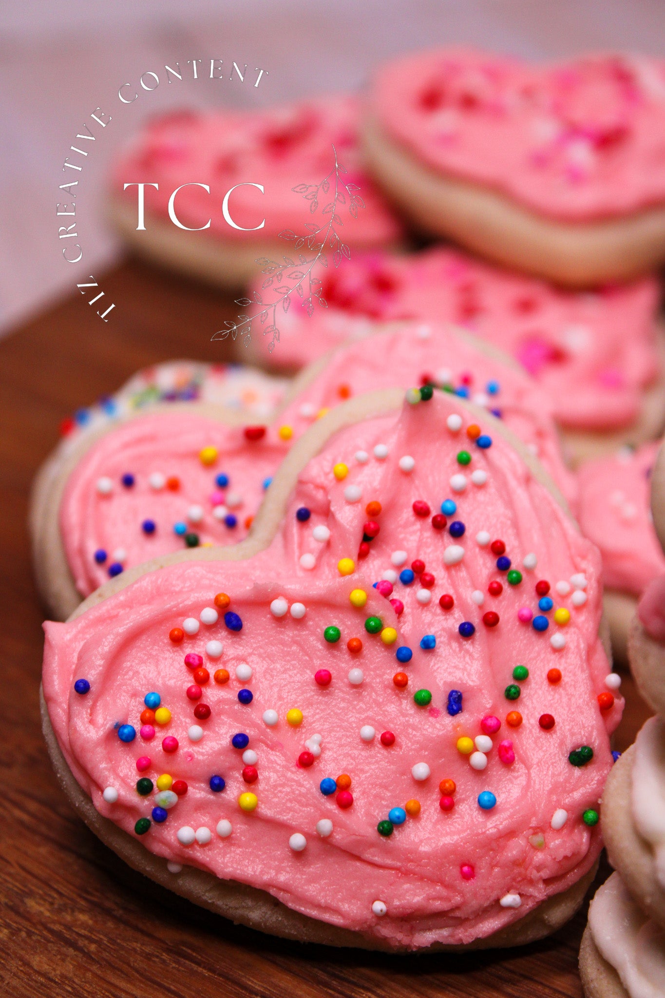 Gluten-Free Heart Frosted Cookies Recipe (Set 4)