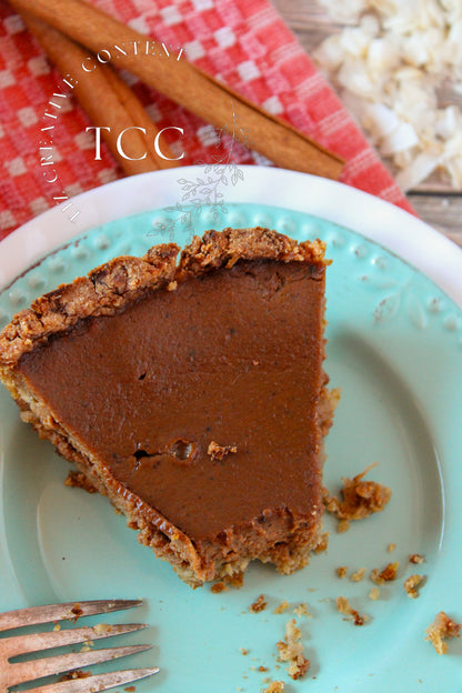 Gluten-free Coconut Pumpkin Pie Recipe (Set 1) - Tiz Creative Content