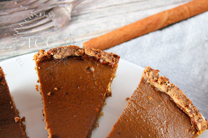 Gluten-free Coconut Pumpkin Pie Recipe (Set 2) - Tiz Creative Content