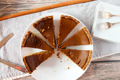 Gluten-free Coconut Pumpkin Pie Recipe (Set 2) - Tiz Creative Content