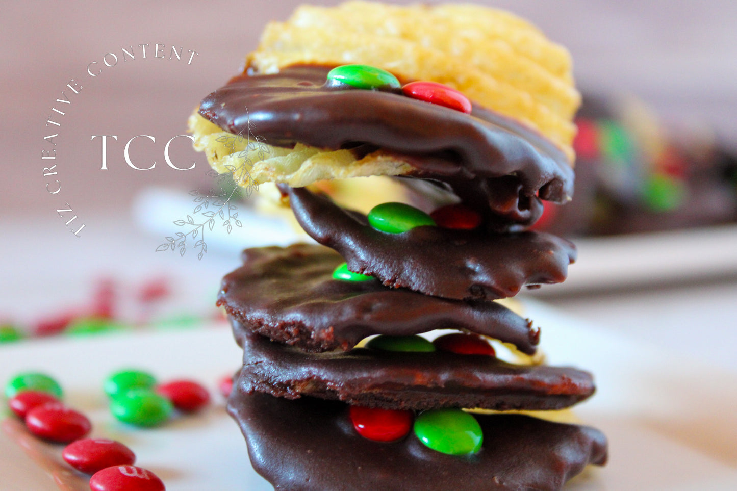 Chocolate Covered M+M Chips Recipe (Set 1) - Tiz Creative Content