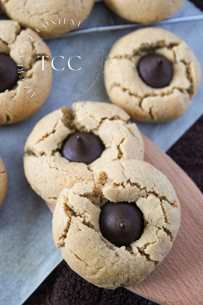 Gluten-free Peanut Butter Blossoms Recipe (Set 2) - Tiz Creative Content