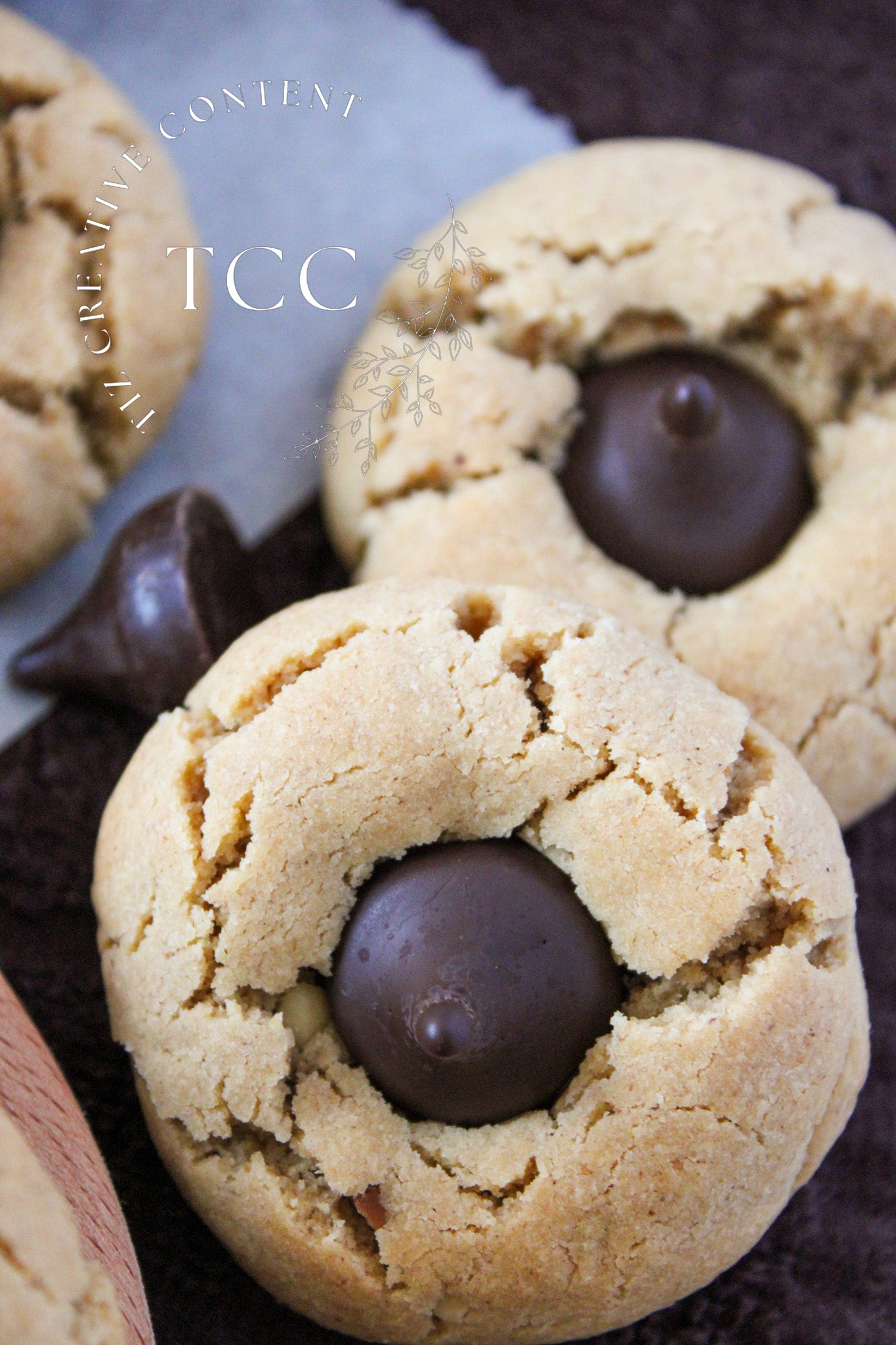 Gluten-free Peanut Butter Blossoms Recipe (Set 2) - Tiz Creative Content