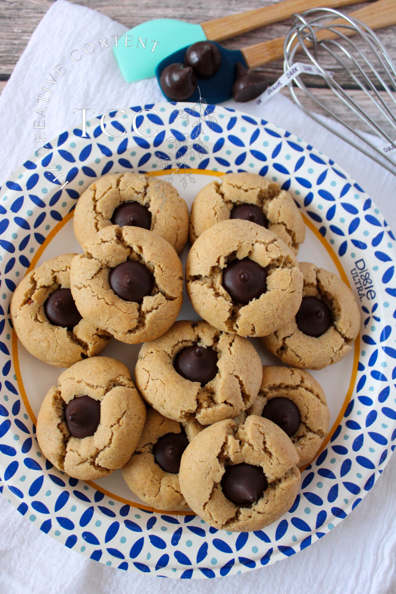 Gluten-free Peanut Butter Blossoms Recipe (Set 3) - Tiz Creative Content