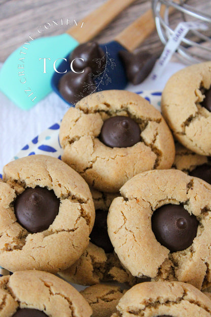 Gluten-free Peanut Butter Blossoms Recipe (Set 3) - Tiz Creative Content