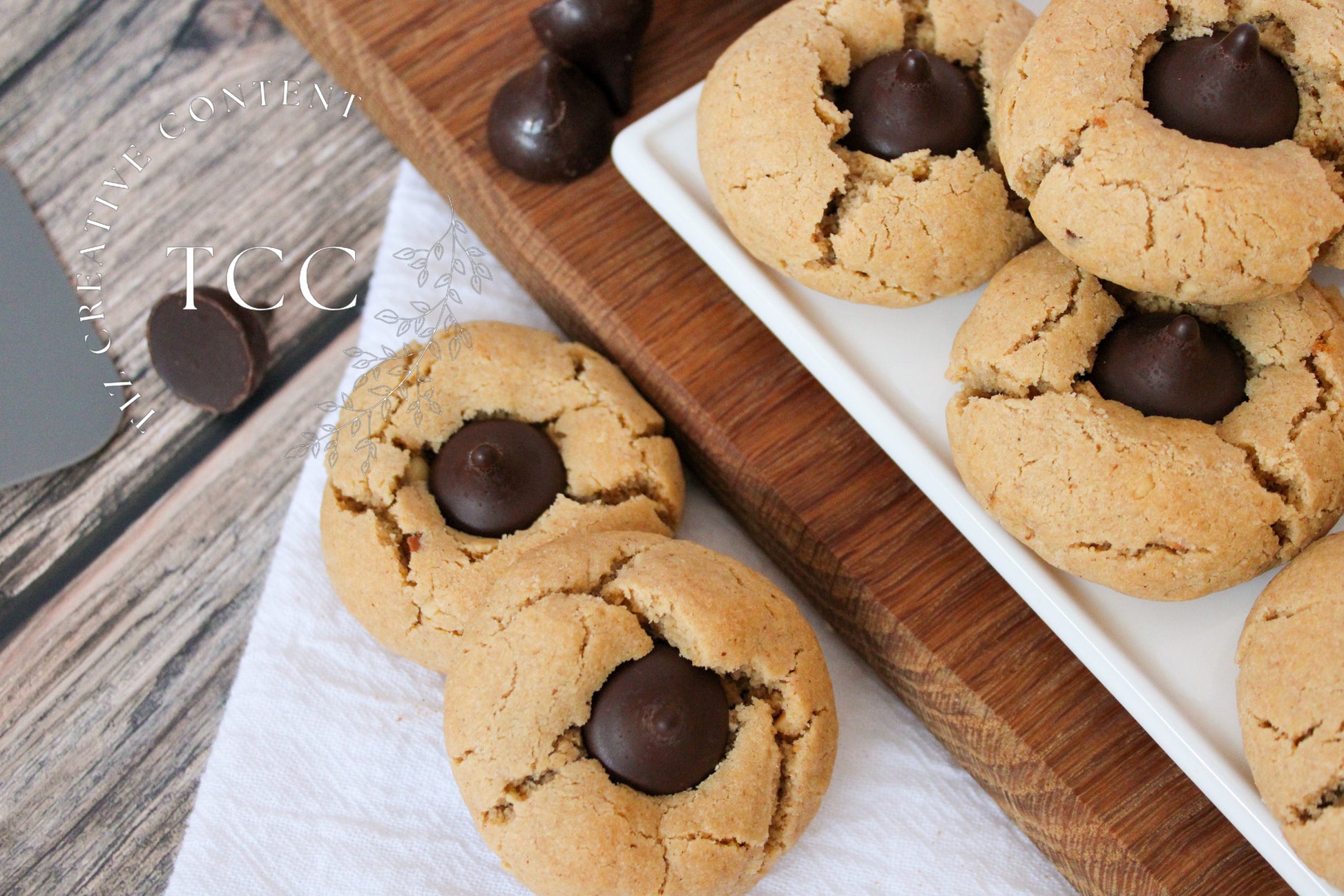 Gluten-free Peanut Butter Blossoms Recipe (Set 4) - Tiz Creative Content